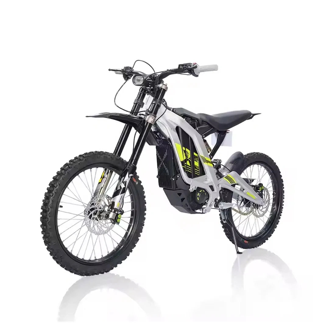Electric bike on a white background