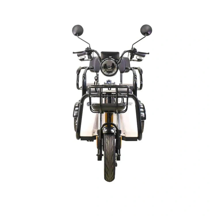 Motorcycle on a white background