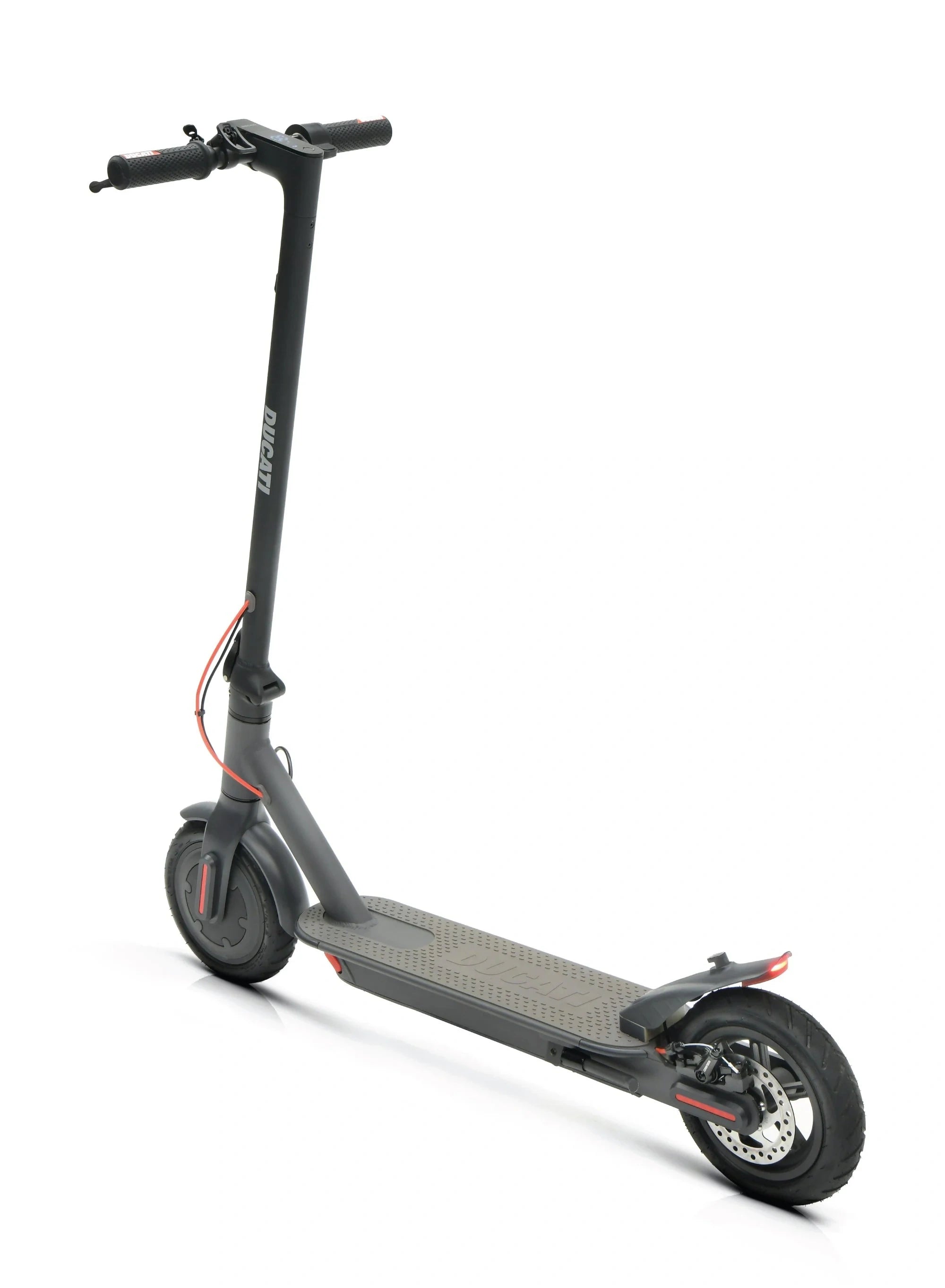 Electric scooter on a white background