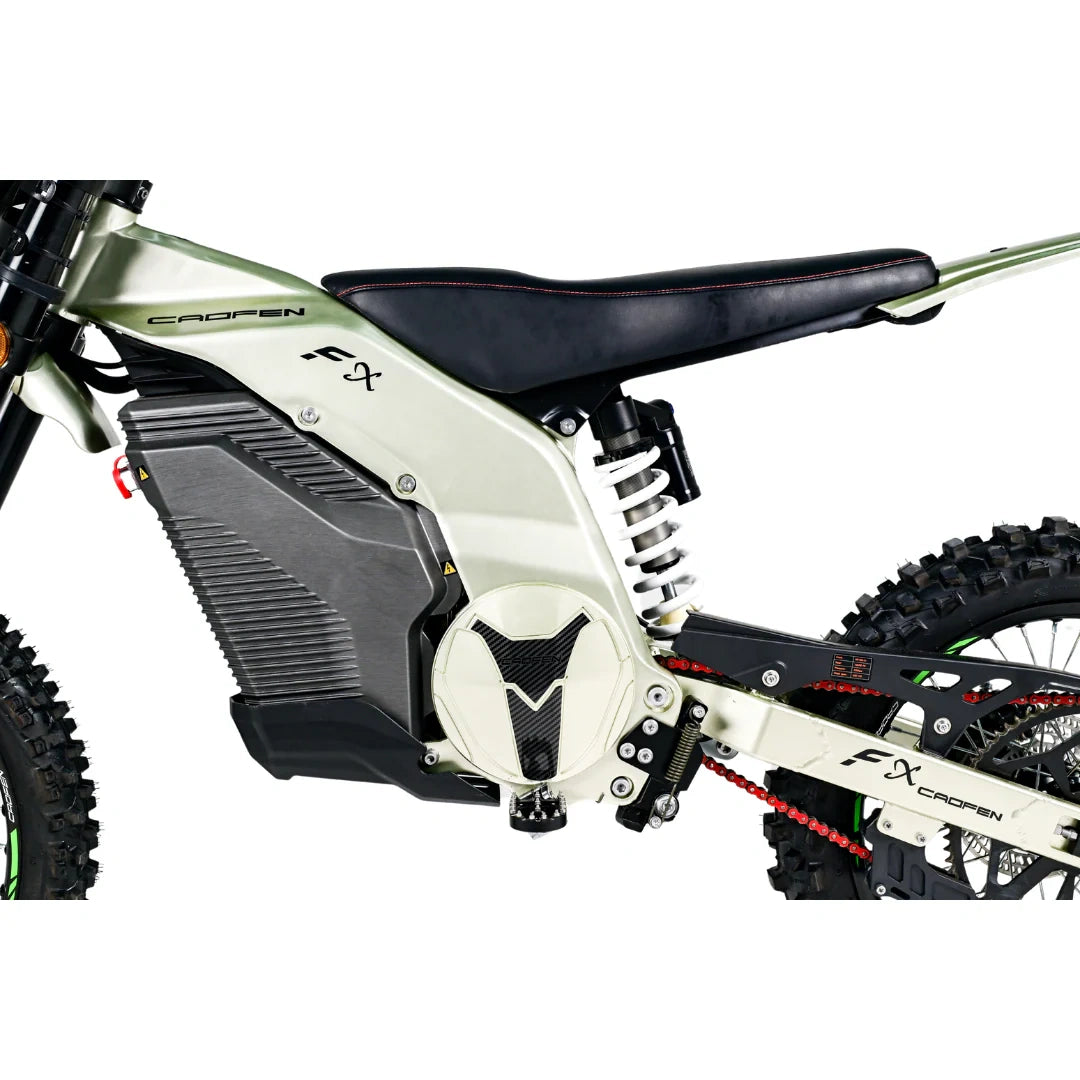 Close-up of a Crofen electric bike on a white background