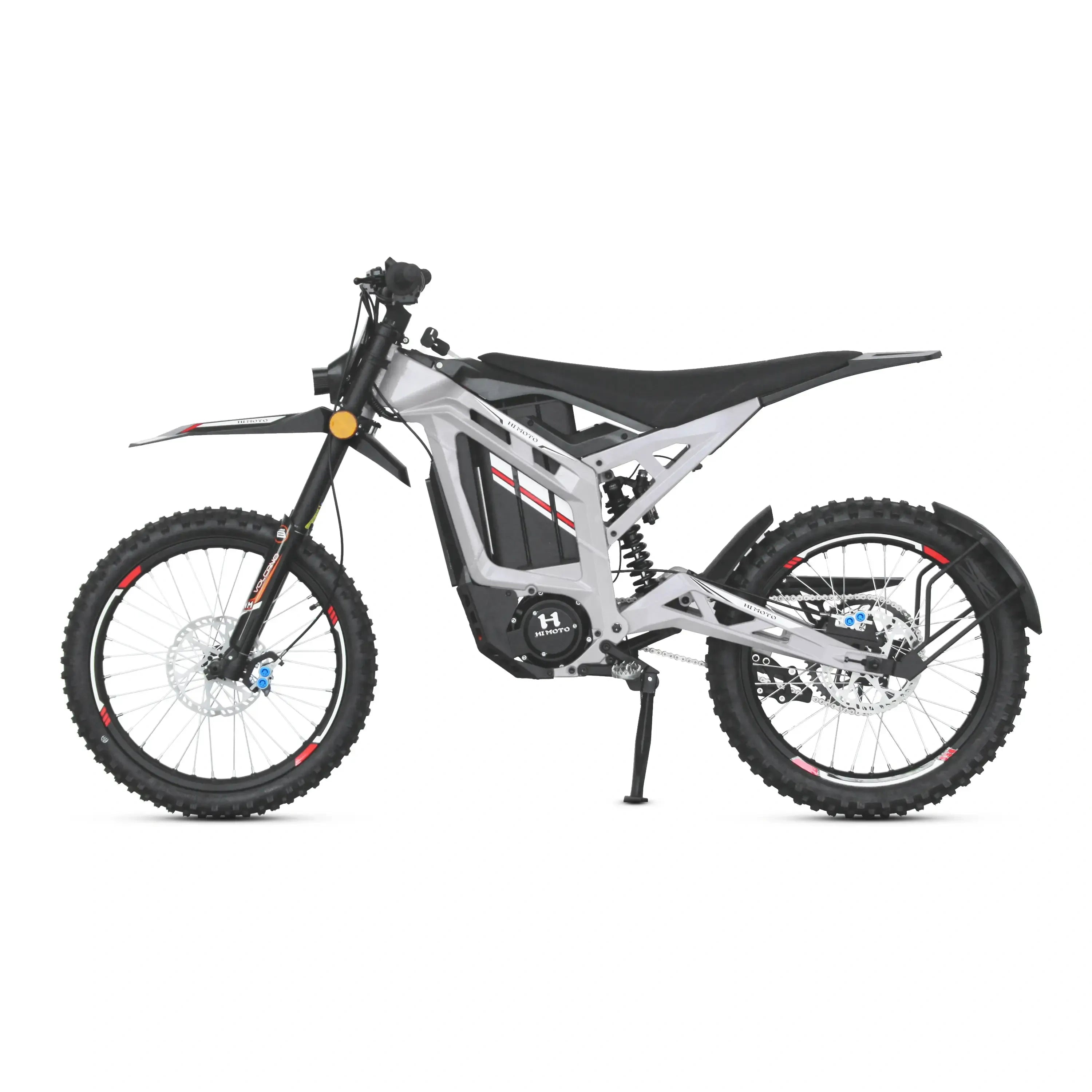 Electric bike on a white background