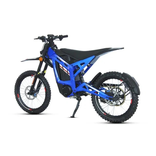 High-Performance Electric Dirt Bike with 6000W Peak Motor, 72V 40Ah Battery & 85km Range