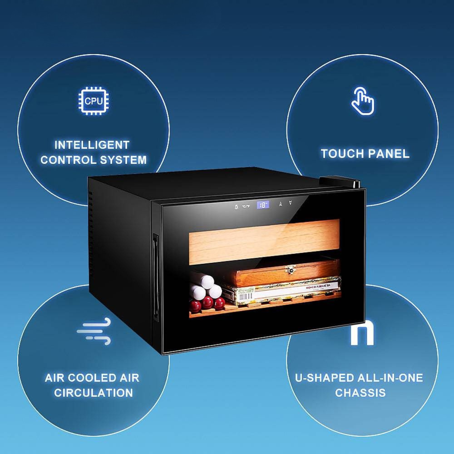 Two winter tires on a snowy landscape with trees and mountains in the background.