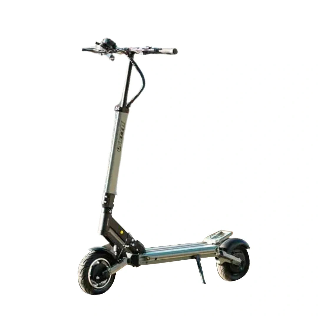 Electric scooter on a white background